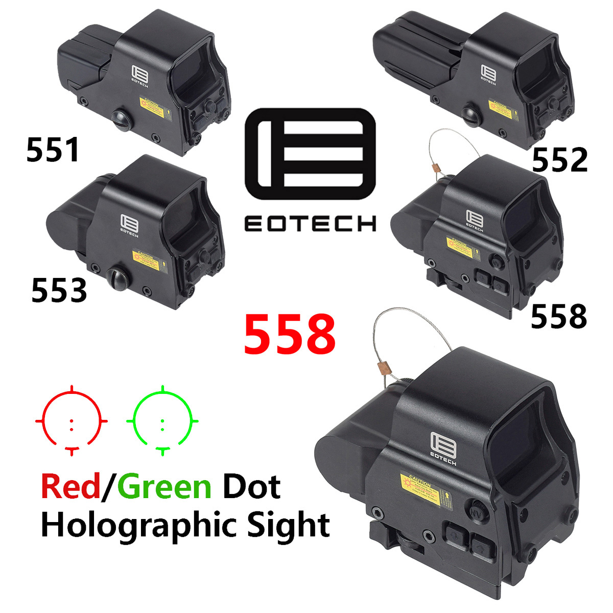 Outdoor Hunting Lab - Eotech 551 552 553 558 홀로그램