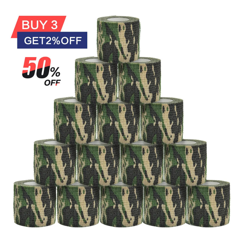 Hunting Outdoor Tattoos - 1/12/30/48Pcs 5cm 위장 탄성 야외 사냥