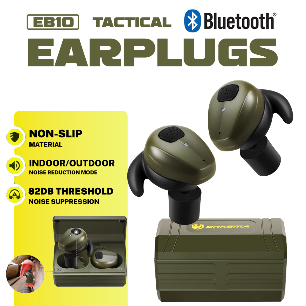 Shooting Ear Muff - YHKEMA EB10 전술 귀마개 블루투스 5.3