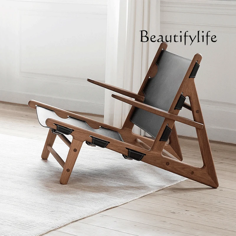 Outdoor Hunting Chair - N19 북유럽풍 발코니 레저 의자 디자이너