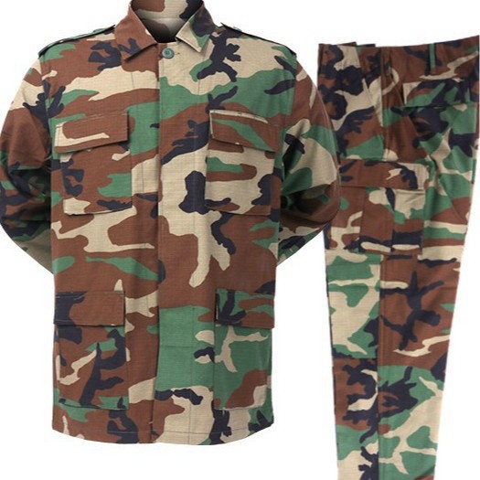 Hunting Outdoors - 남성용 BDU 위장복 2피스 세트 전술