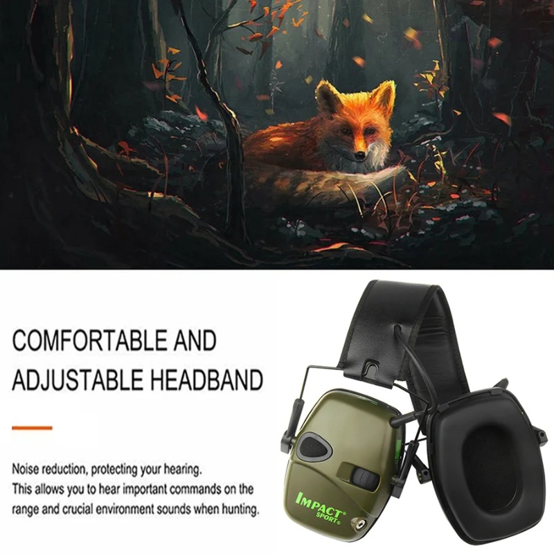 야외 전술 전자 사격 귀마개 야외 스포츠 소음 방지 헤 - Shooting Ear Muff 리뷰 및 가격