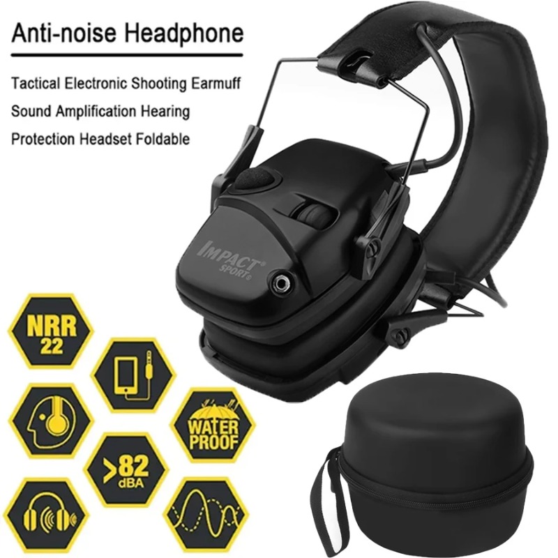 야외 전술 전자 사격 귀마개 야외 스포츠 소음 방지 헤 - Shooting Ear Muff 리뷰 및 가격