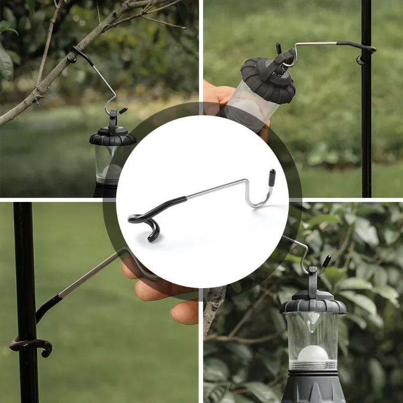 텐트 폴 라이트 행거 캠핑 랜턴 후크 휴대용 스테인레스 - Outdoor Hunting Tent 리뷰 및 가격