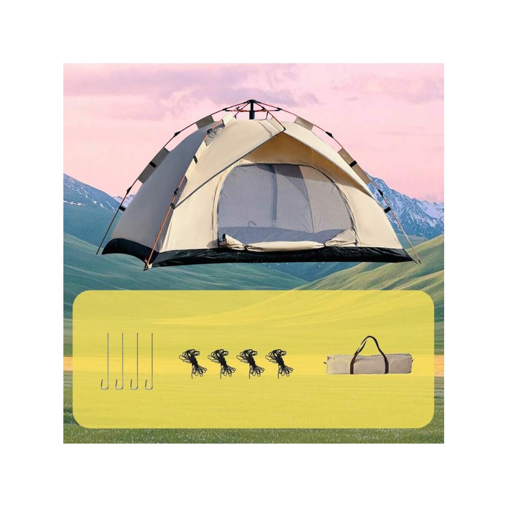 야외 자동 빠른 설치 팝업 텐트 4인용 캠핑 휴대용 방 - Outdoor Hunting Tent 리뷰 및 가격