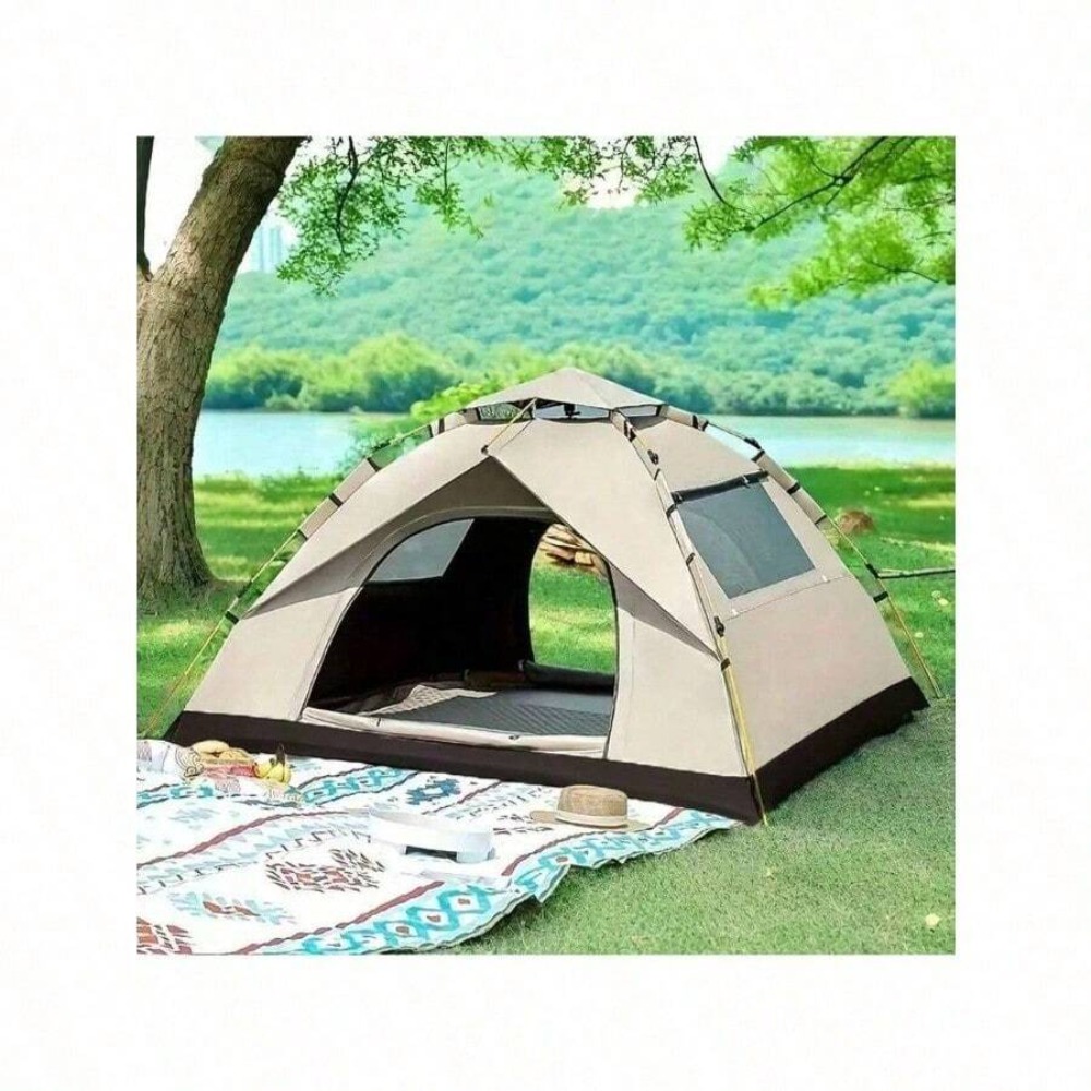 2~4인용 자동 팝업 텐트, 즉시 설치 가능 방수 캠핑 - Outdoor Hunting Tent 리뷰 및 가격