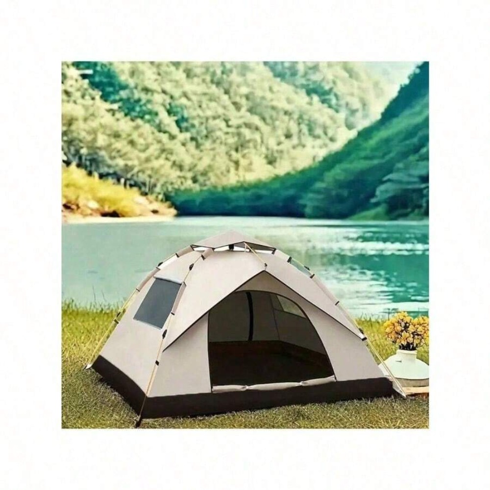 2~4인용 자동 팝업 텐트, 즉시 설치 가능 방수 캠핑 - Outdoor Hunting Tent 리뷰 및 가격