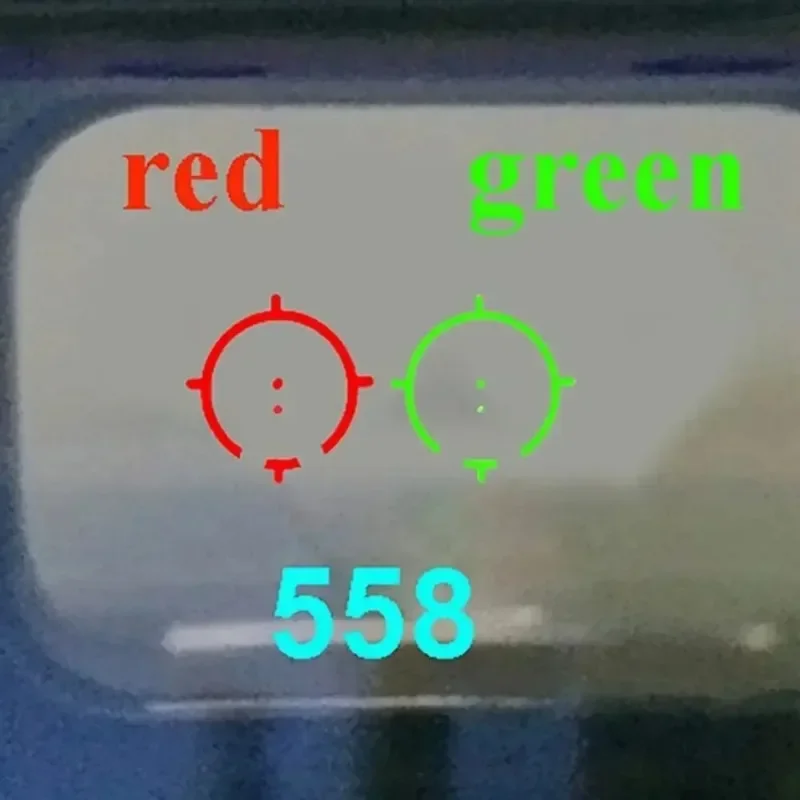 558 홀로그램 스코프 558+3x 전술 광학 시력(플 - Outdoor Hunting Lab 리뷰 및 가격