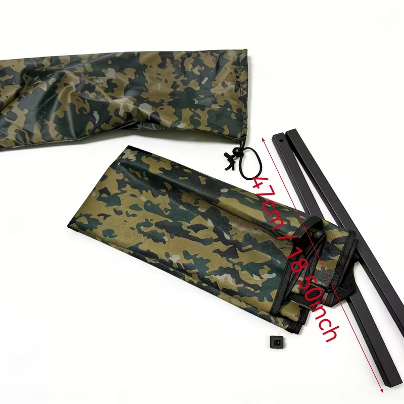 가벼운 접이식 낮은 사냥 의자, 조절 가능한 허리 벨트 - Outdoor Hunting Chair 리뷰 및 가격