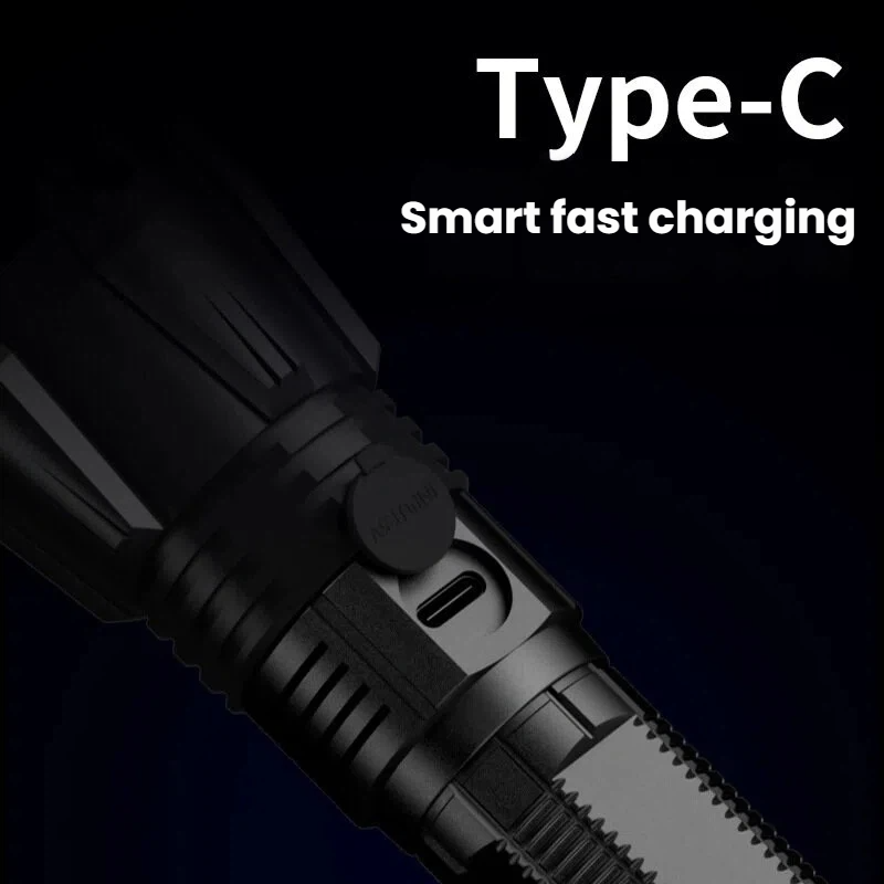 고출력 P90 LED 손전등 TYPE-C 충전식 줌 스 - Hunting Outdoors 리뷰 및 가격