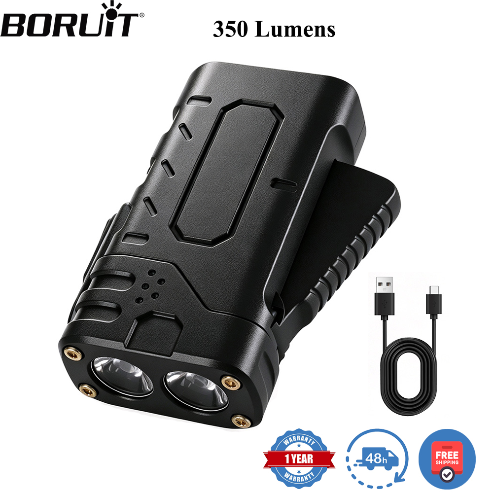 BORUIiT 핸드 크랭크 EDC LED 손전등 타입- - Hunting Outdoors 리뷰 및 가격
