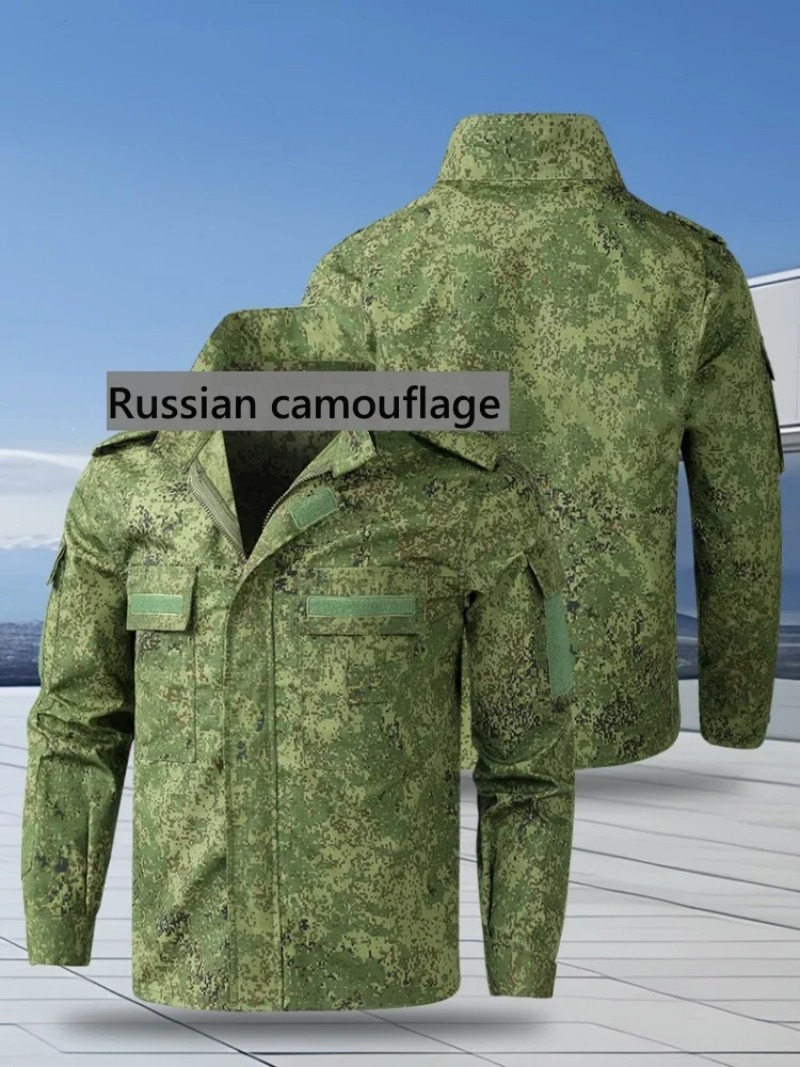러시아 위장 전술복 전투복 남성 야전 훈련복 야외 사냥 - Hunting Outdoors 리뷰 및 가격