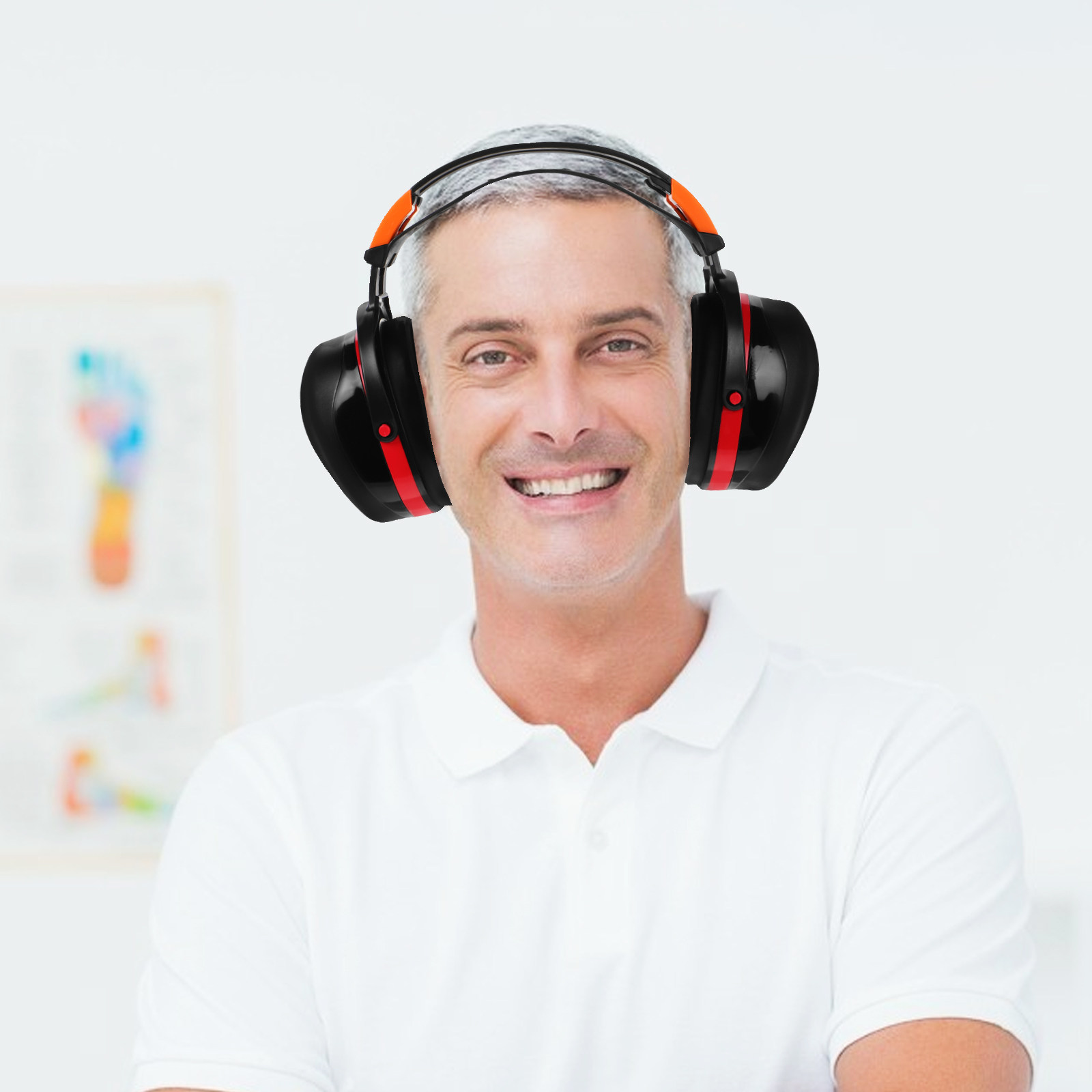 소음 차단 귀마개 조절 가능한 오버이어 헤드폰 사격용  - Shooting Ear Muff 리뷰 및 가격