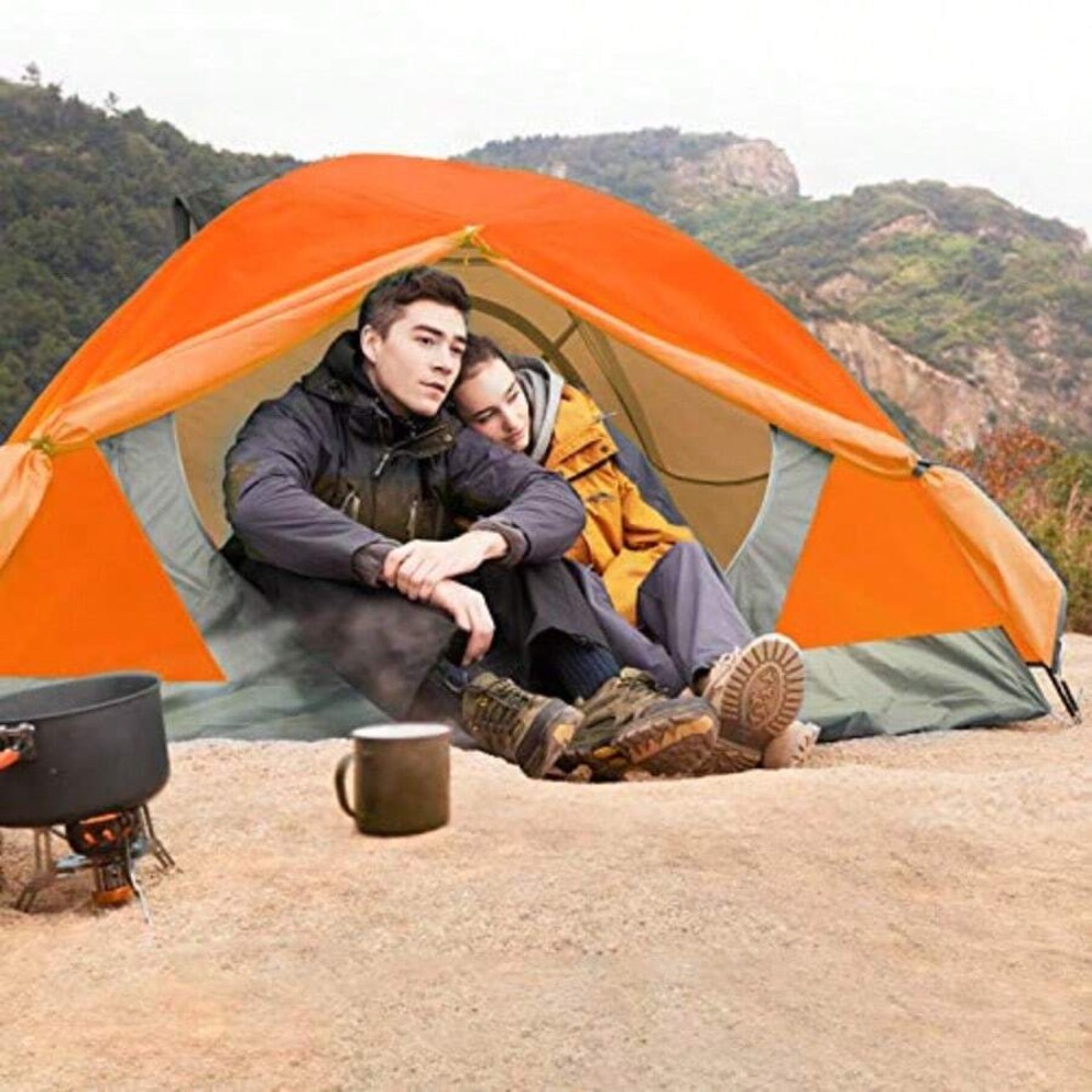 2~4인용 캠핑 텐트, 경량 방수 백패킹 텐트, 간편  - Outdoor Hunting Tent 리뷰 및 가격