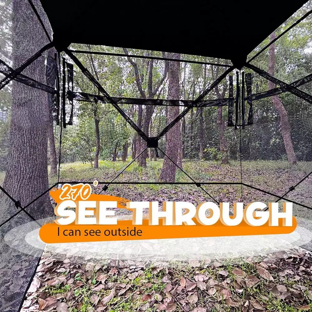 조류 관찰 텐트 단방향 270 °   투명 시각 사냥  - Outdoor Hunting Tent 리뷰 및 가격